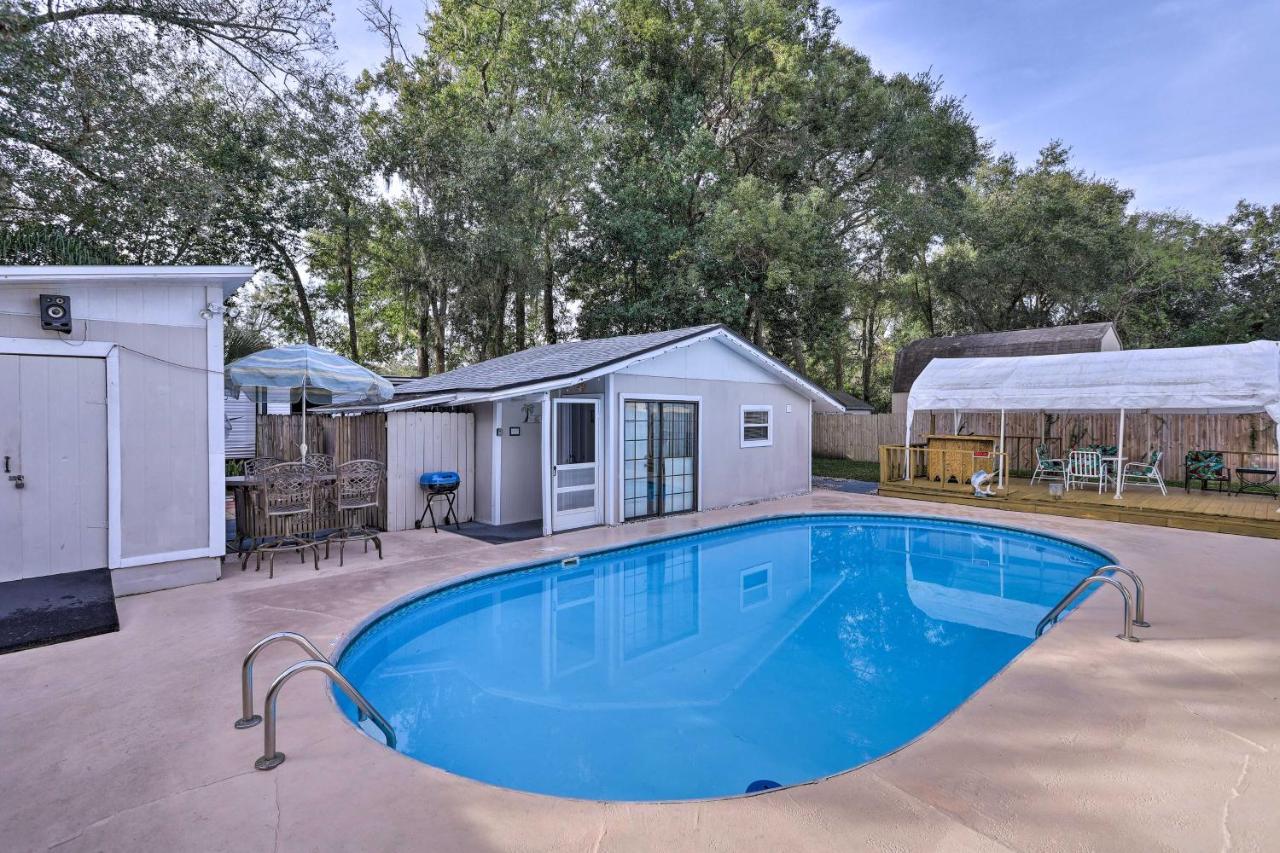 オーランド Fern Park Pool House With Private Patio And Fire Pit!ヴィラ エクステリア 写真